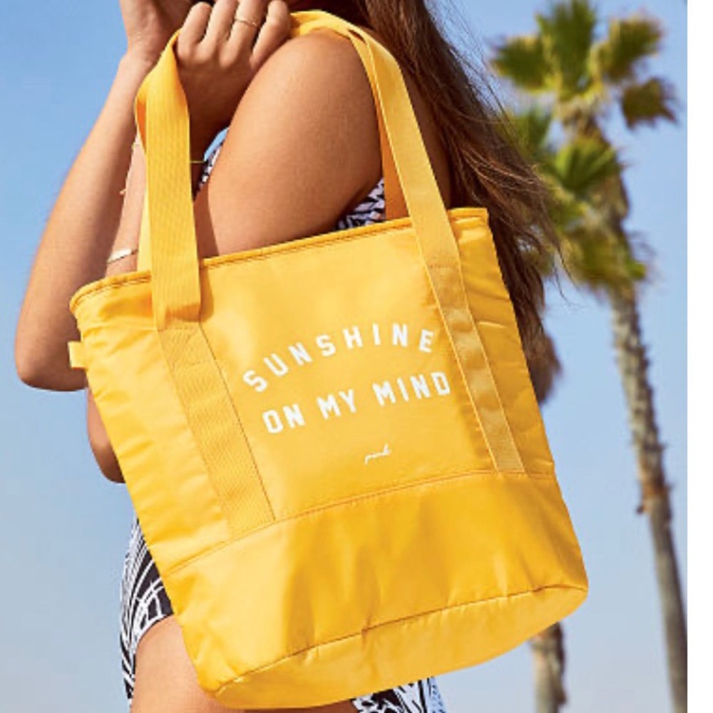 PINK Cooler Tote